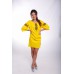 Embroidered Classic Dress "Wintage Summer" handmade